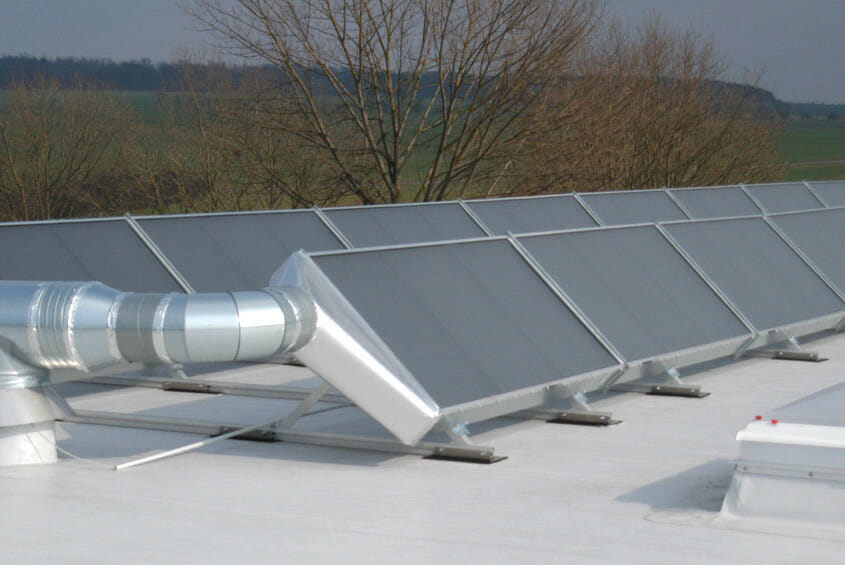 Solar air collectors
